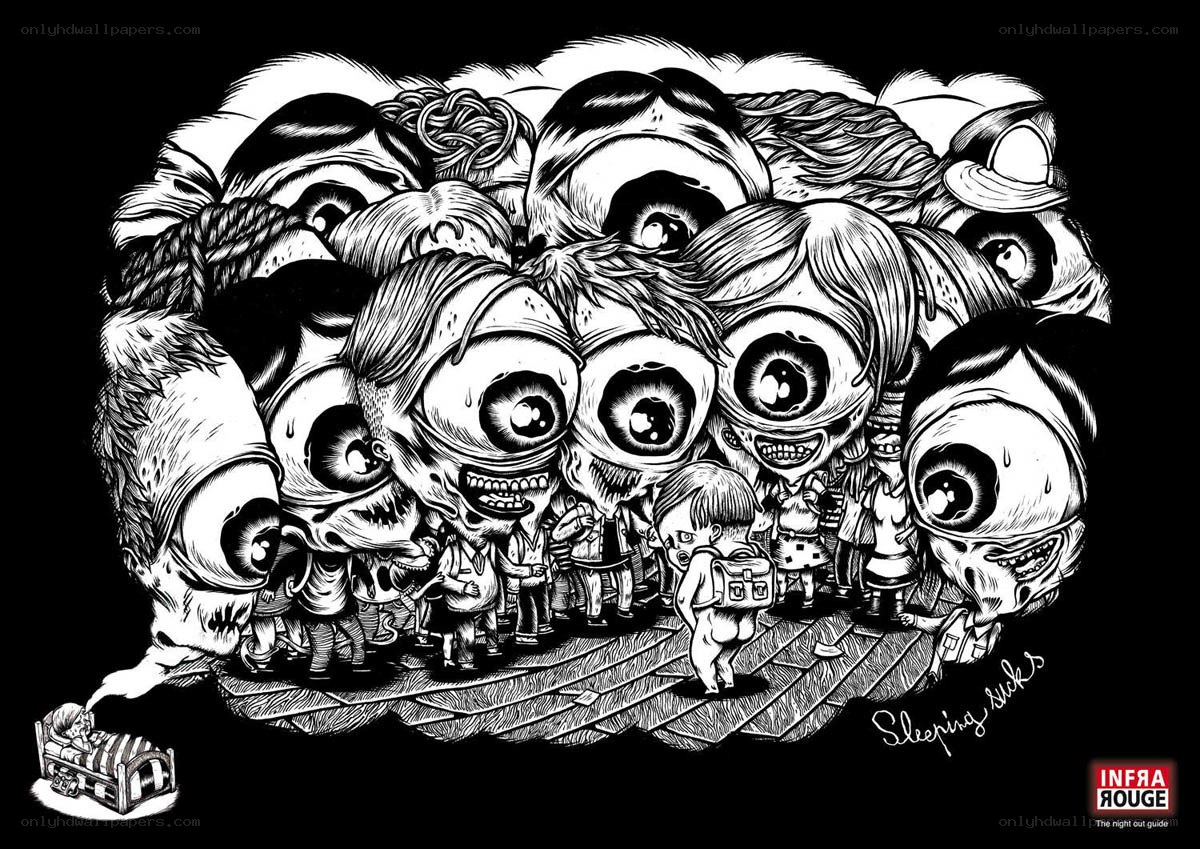 Sleeping Sicks illustration