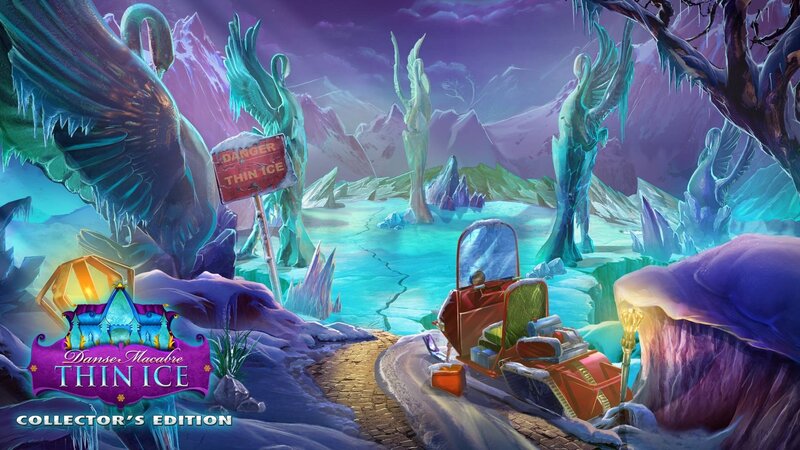 Sleigh on Icy Path