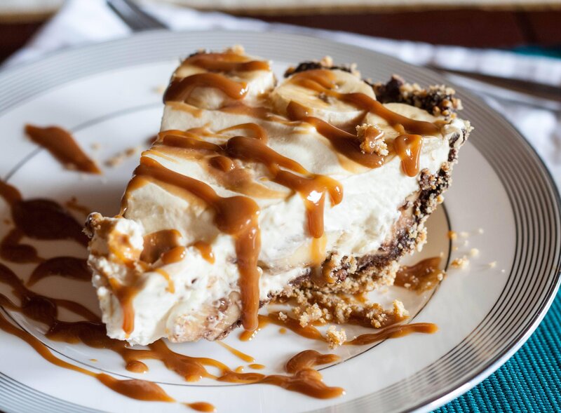 Slice of Banana Cream Pie
