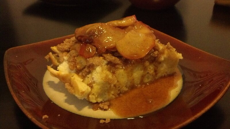 Slice of Bread Pudding