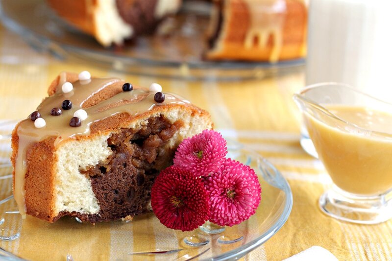 Slice of Bundt Cake