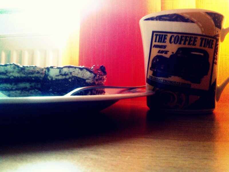 Slice of Cake and Mug