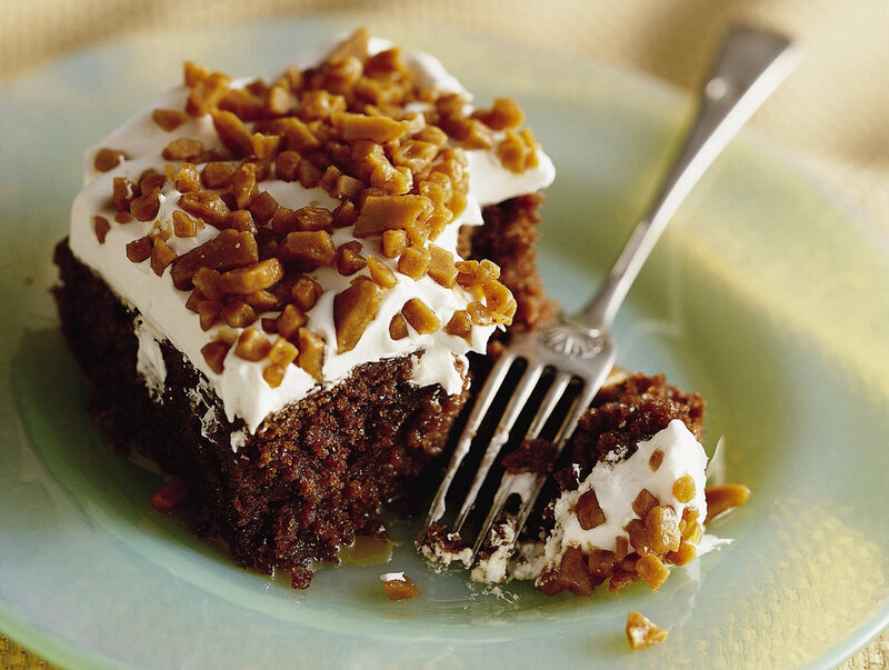 Slice of Cake on Plate