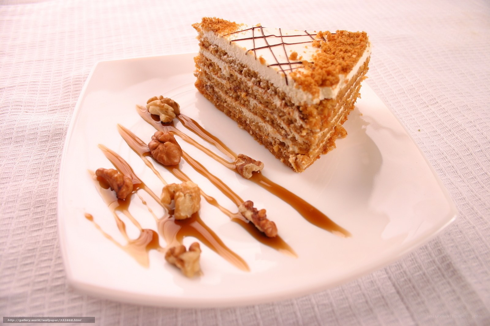slice of carrot cake on plate