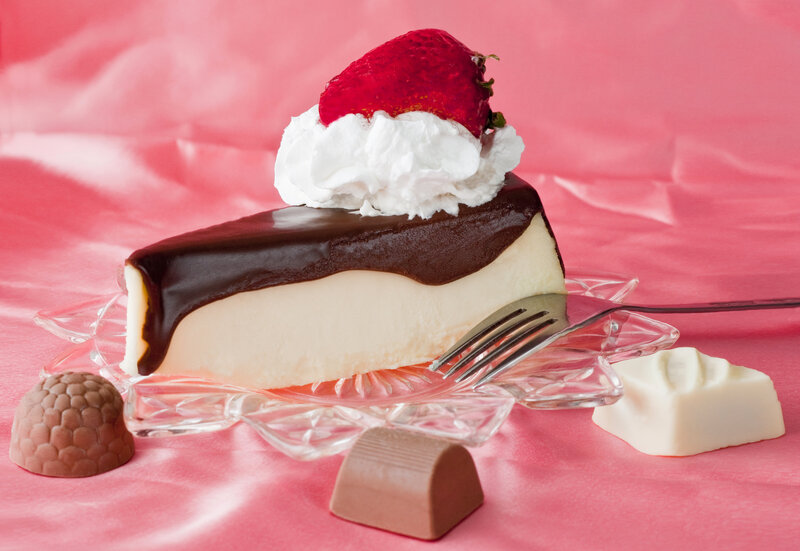 Slice of Cheesecake — Pink