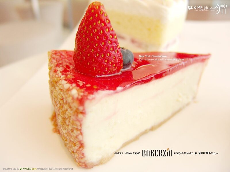 Slice of Cheesecake — White, Appetizing, Photograph, Strawberry, Blueberry, Glaze, Red