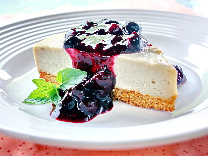 Slice of Cheesecake — White, Appetizing