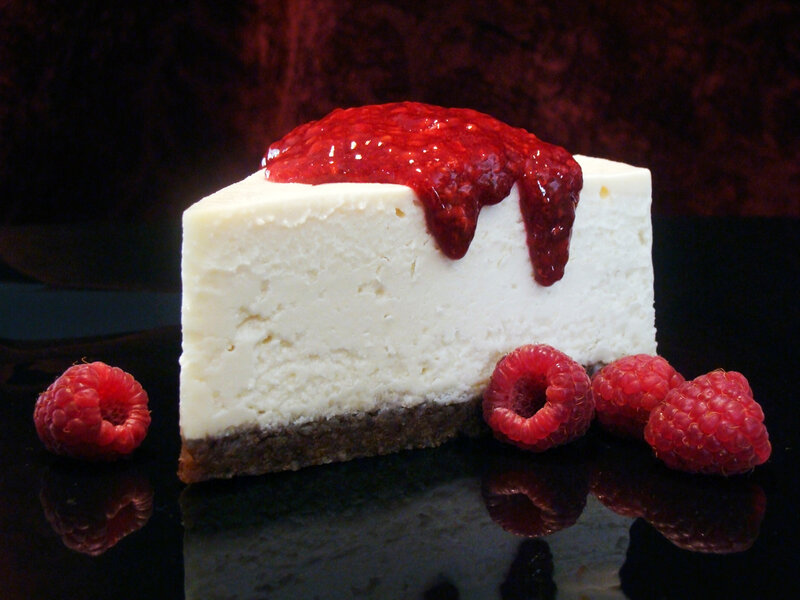 Slice of Cheesecake — White