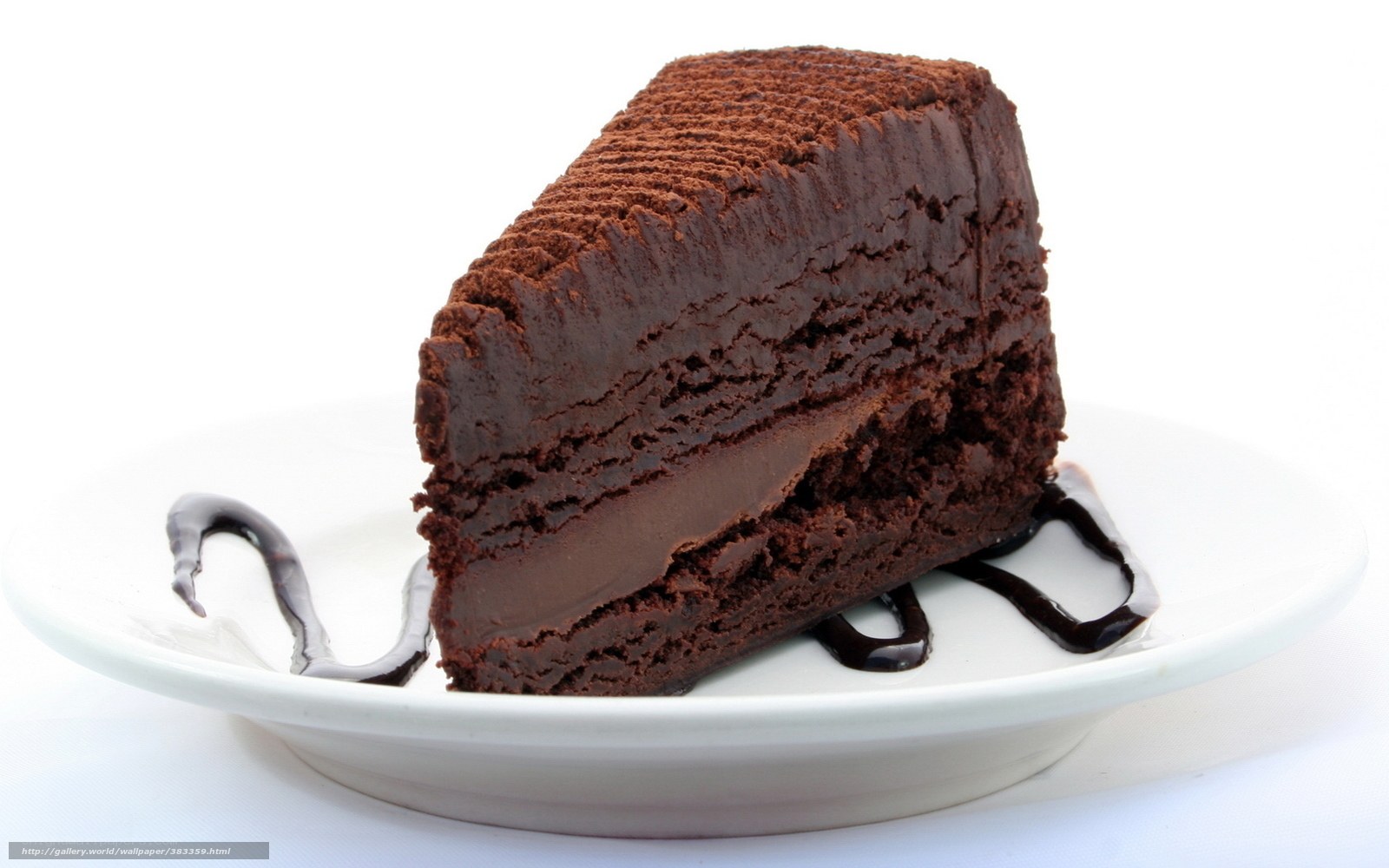 slice of chocolate cake