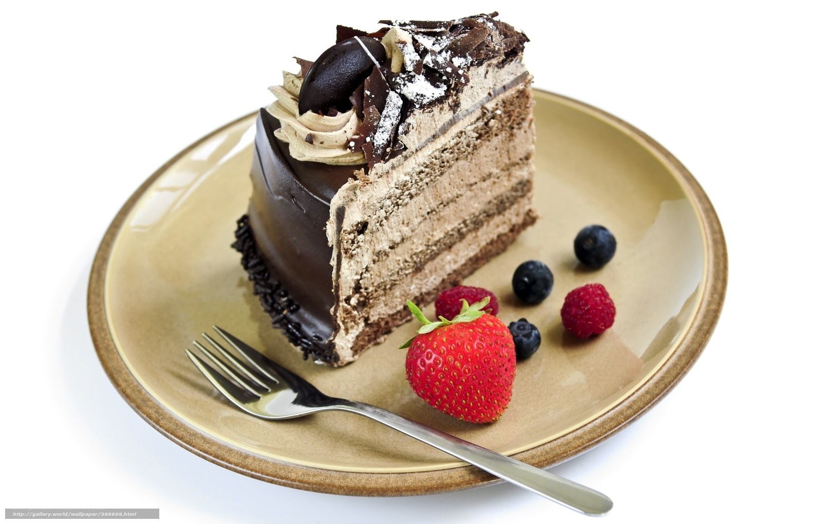 slice of chocolate cake