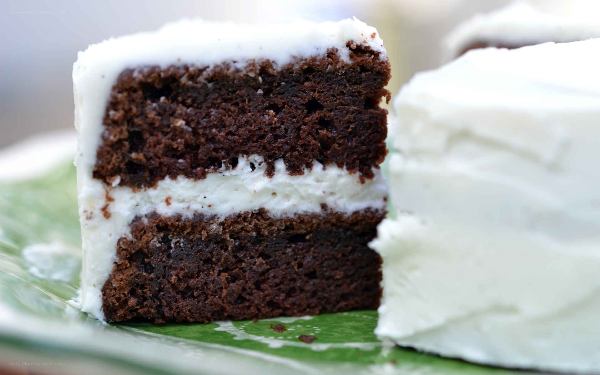 slice of chocolate cake