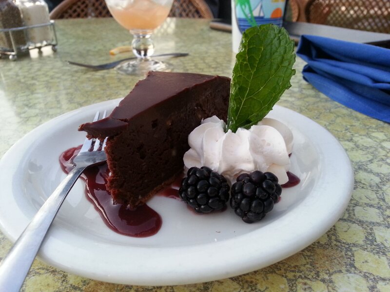 Slice of Chocolate Cake — Brown, Calm, Afternoon