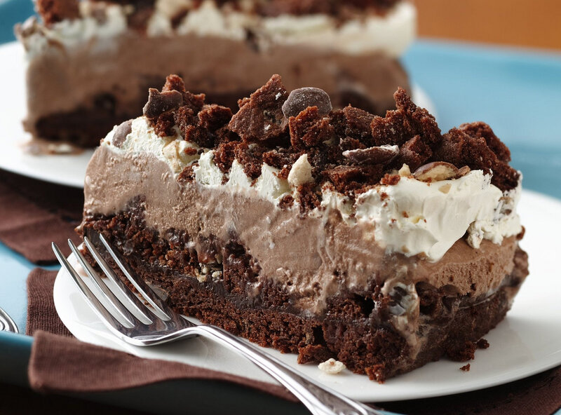 Slice of Chocolate Dessert
