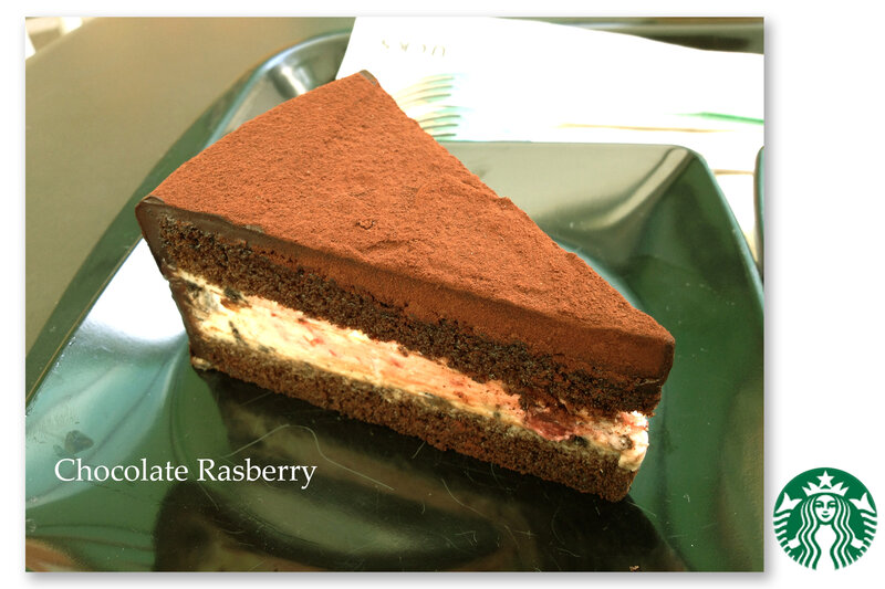 Slice of Chocolate Raspberry Cake