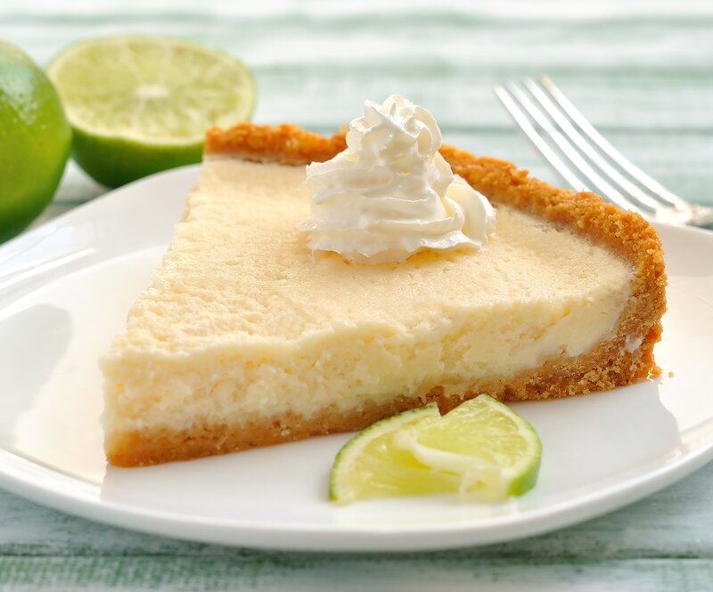 Slice of Key Lime Pie