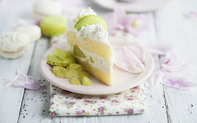 Slice of Lemon Cake