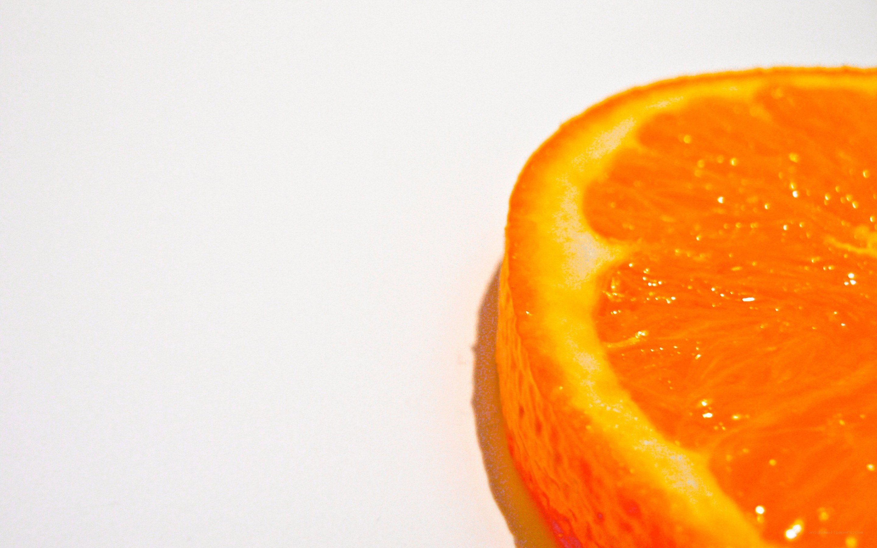 slice of orange fruit