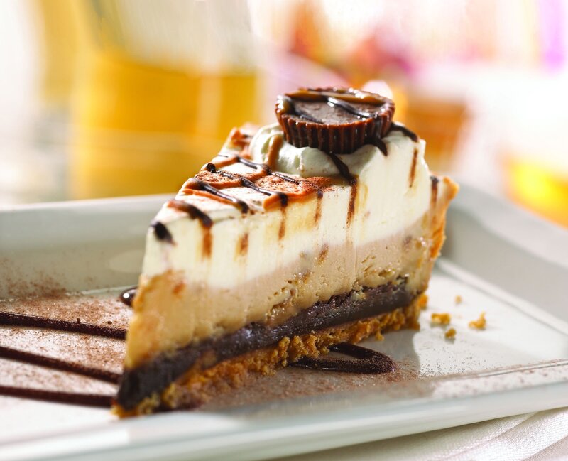 Slice of Peanut Butter Pie — Brown