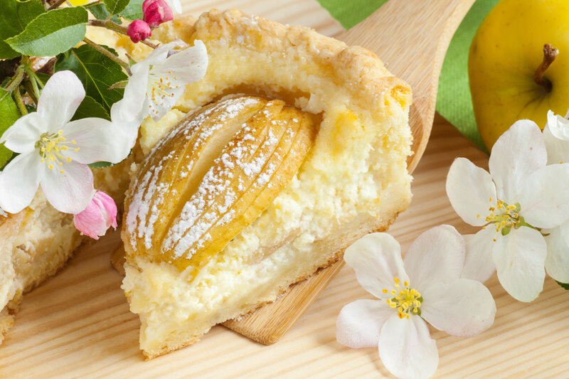 Slice of Pear Tart