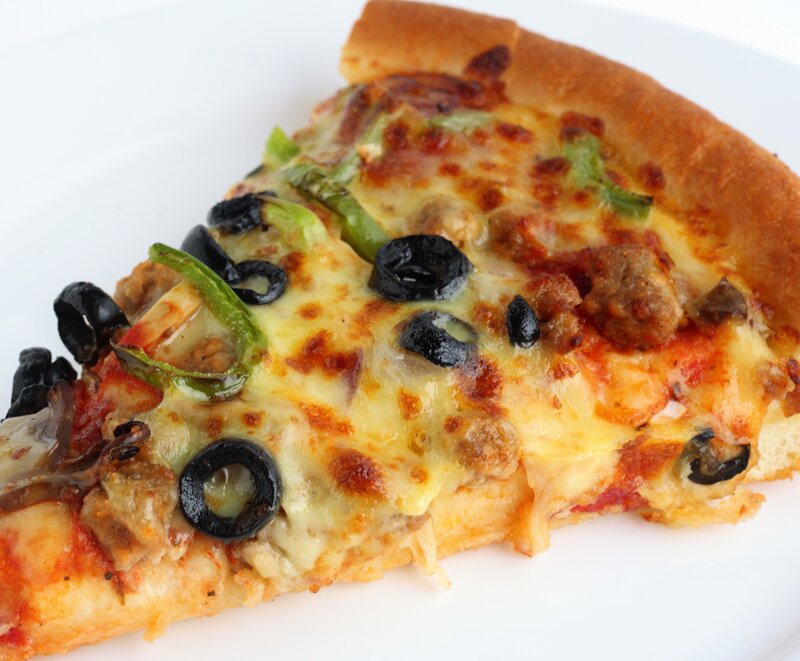 Slice of Pizza — Yellow