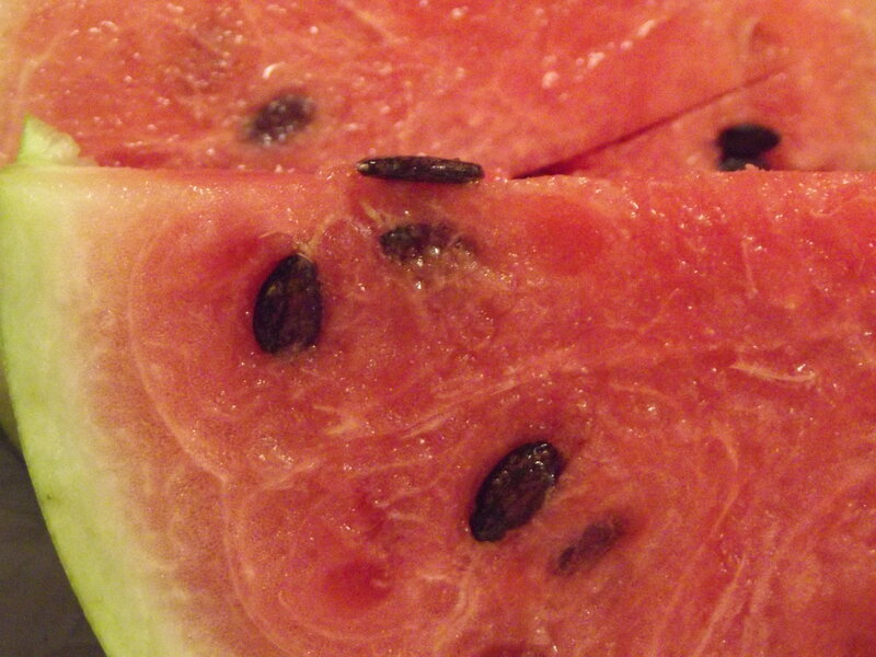 Slice of Watermelon — Red, Fresh