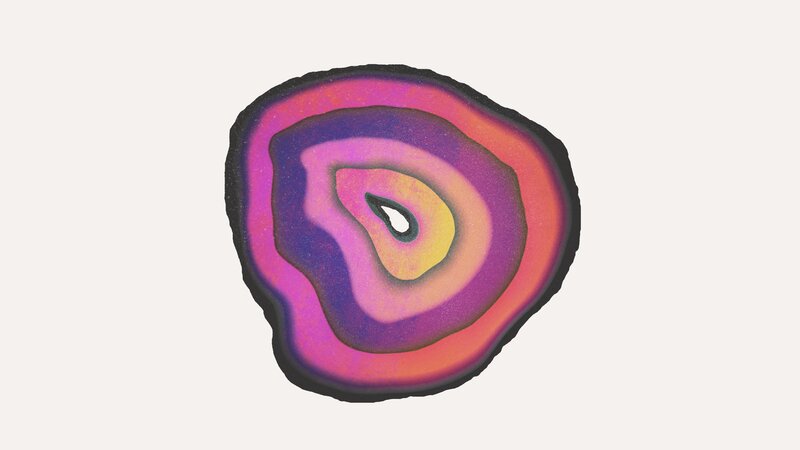 Sliced Agate Crystal