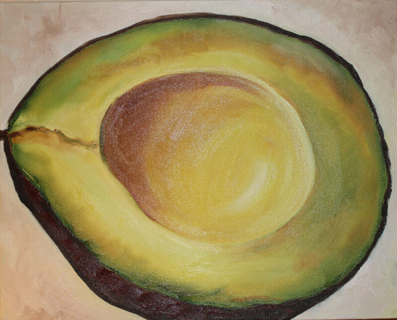 Sliced Avocado