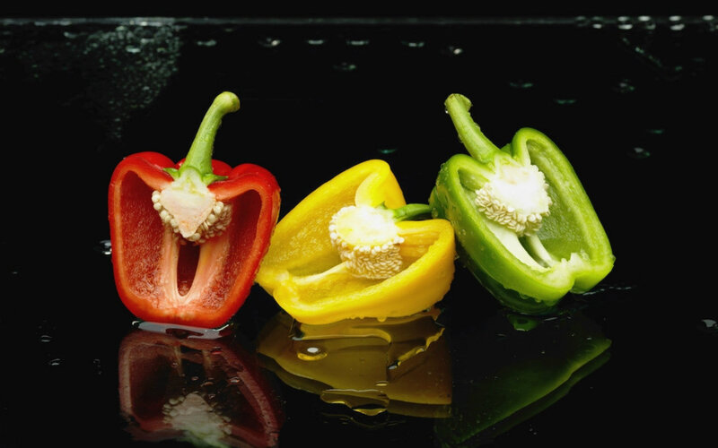 Sliced Bell Peppers