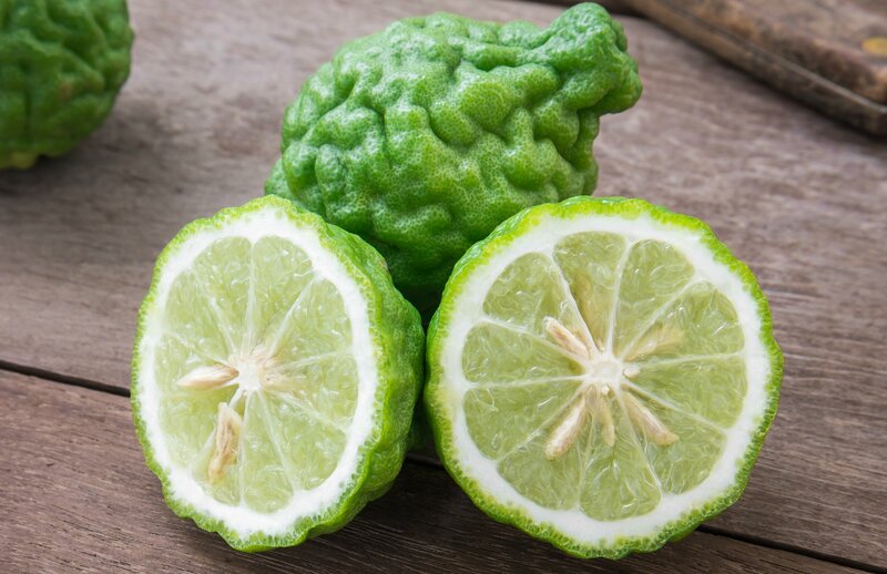 Sliced Bergamot Fruit