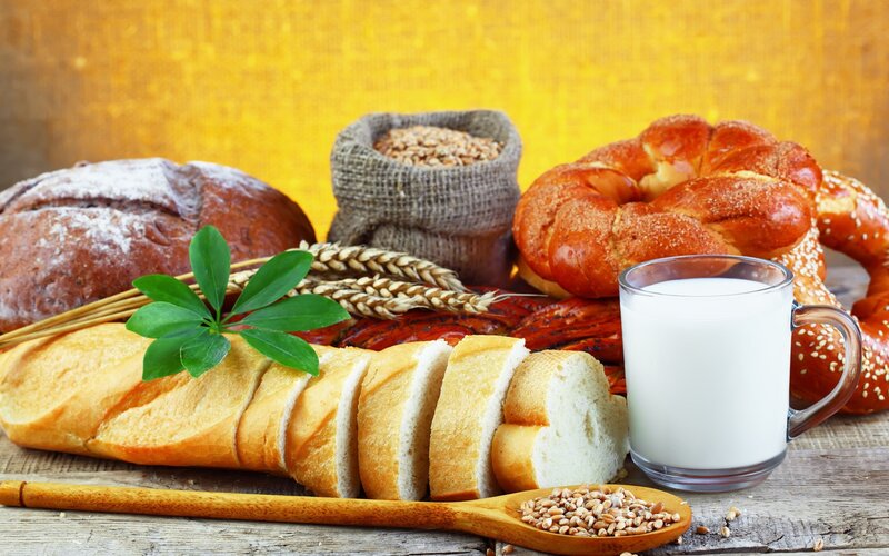 Sliced Bread and Milk — Yellow