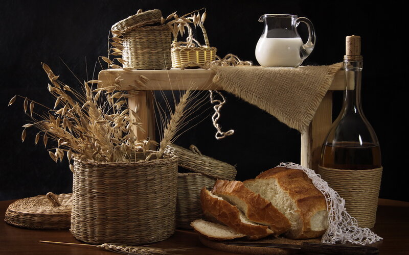 Sliced Bread and Wheat