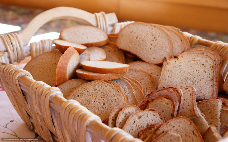 Sliced Bread in Basket