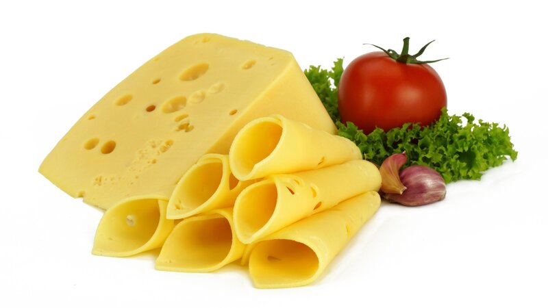 Sliced Cheese with Tomato