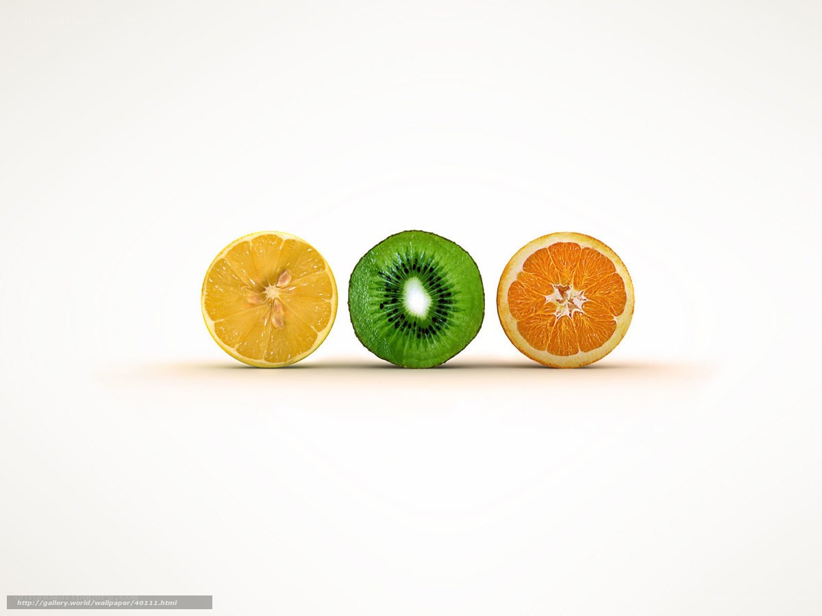 sliced citrus and kiwi fruits