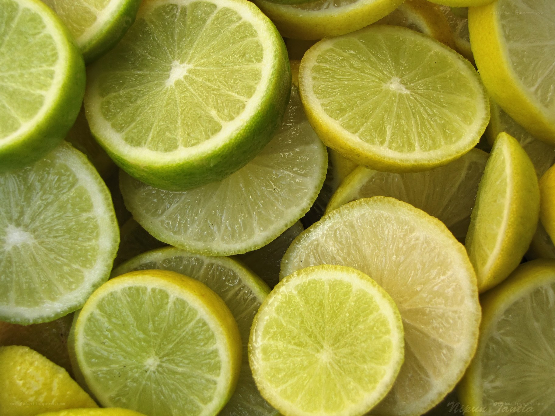 sliced citrus fruits close-up