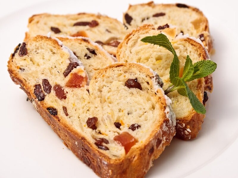 Sliced Fruit Bread