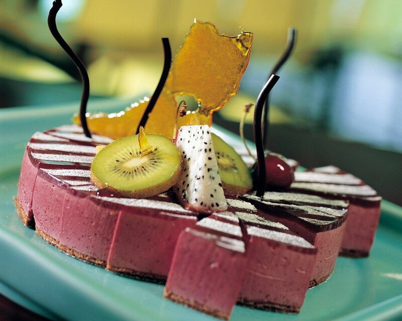 Sliced Fruit Tart