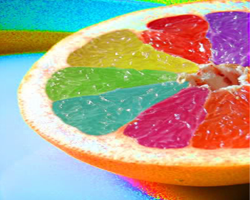 Sliced Grapefruit