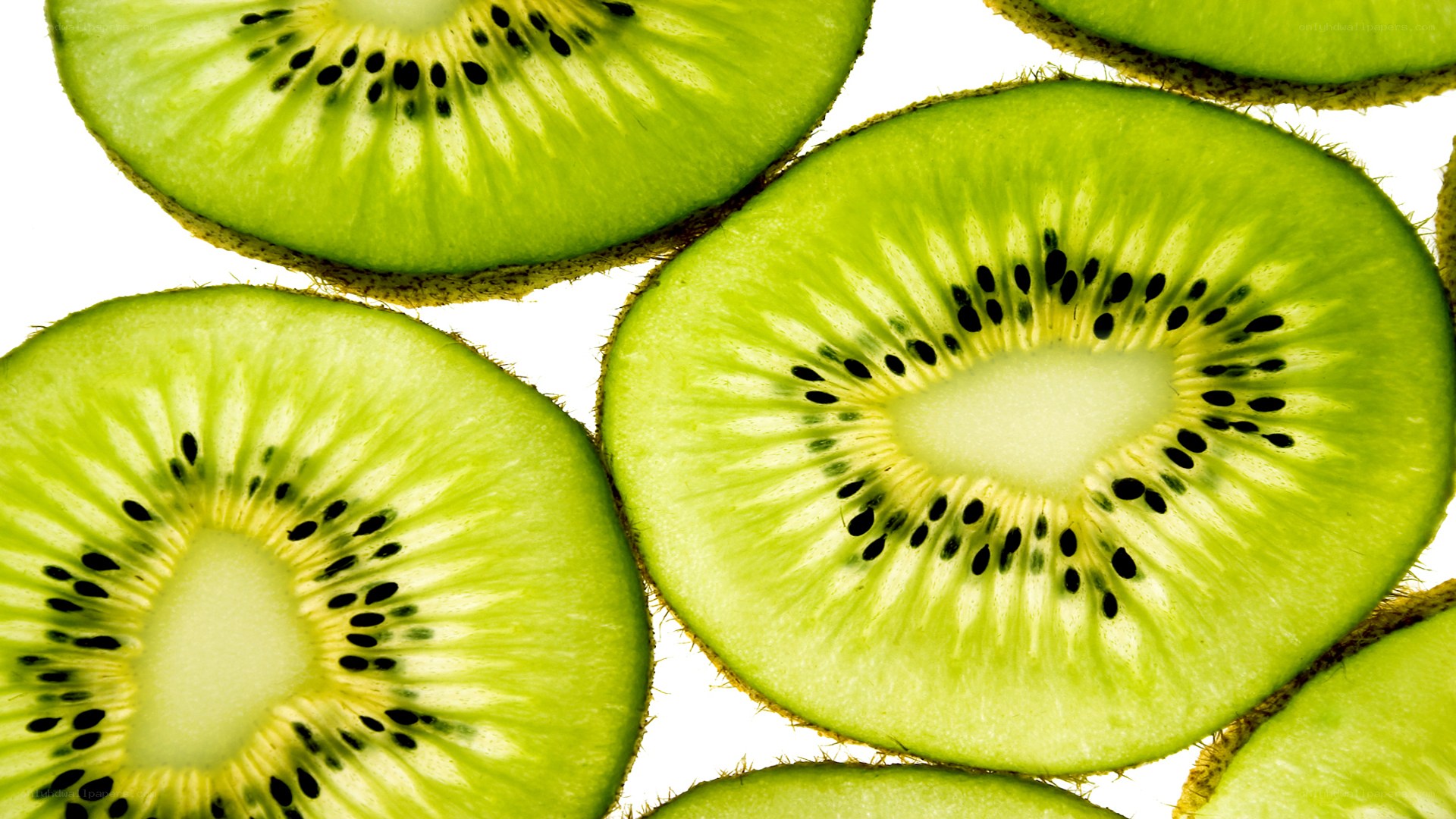 sliced kiwi fruit