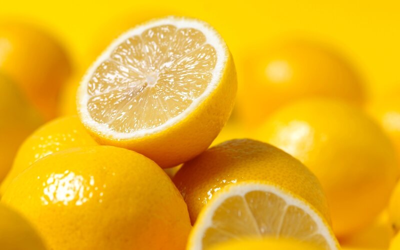 Sliced Lemons in Pile