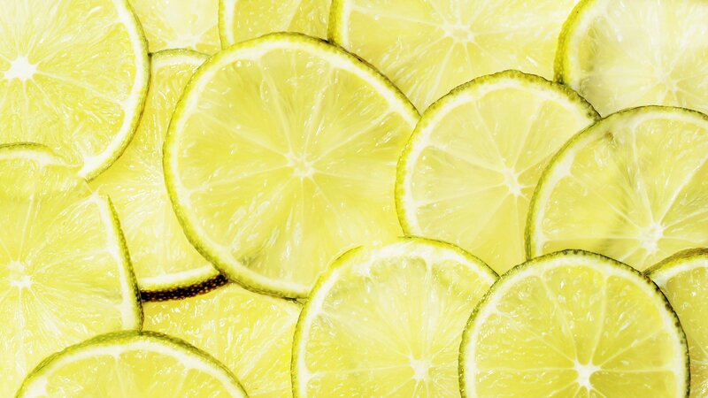 sliced lime background