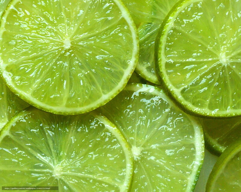 Sliced Limes — Green, Fresh, Photograph