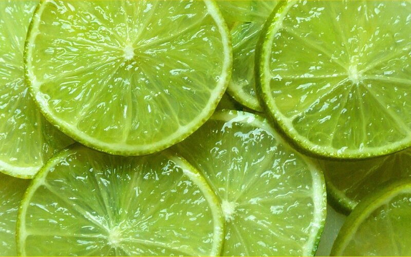 Sliced Limes — Green, Juice