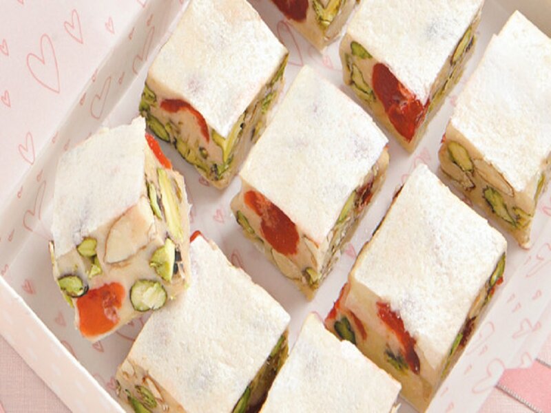 Sliced Nougat Candies