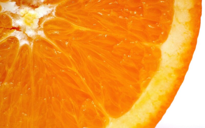 Sliced Orange Fruit — Fresh, Photograph, Pulp, Rind