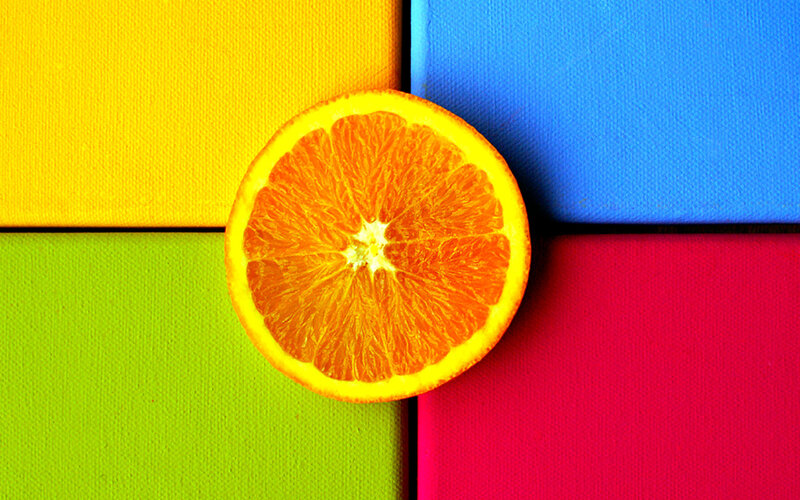 Sliced Orange Fruit — Vibrant, Photograph