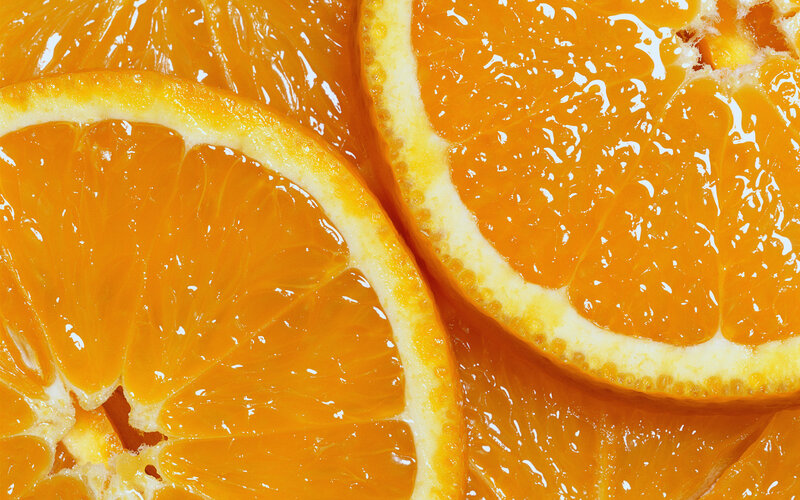 Sliced Oranges — Orange, Fresh