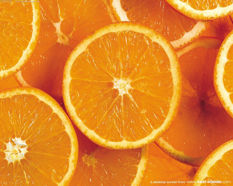 Sliced Oranges — Orange, Vibrant, Photograph, Fruit Slices, Orange Segments