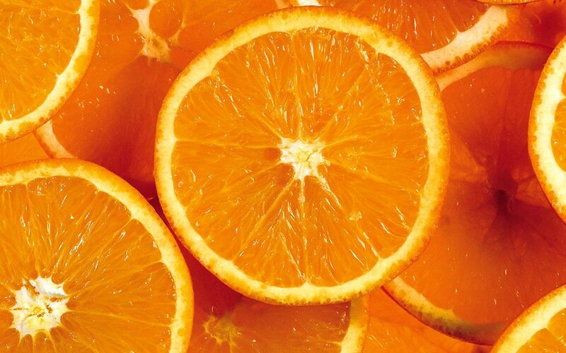 Sliced Oranges — Orange, Vibrant, Photograph, Orange Slices, Pulp