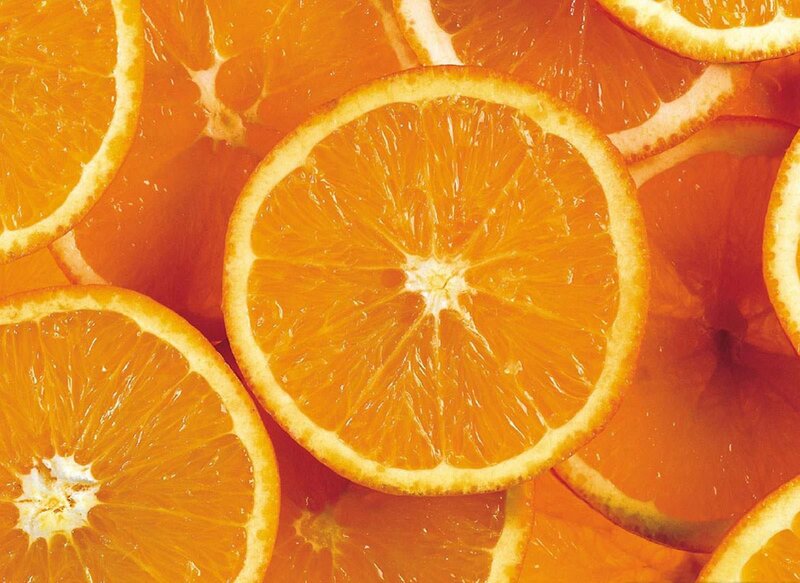 Sliced Oranges — Orange, Vibrant